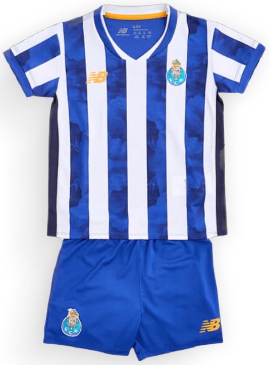Kit infantil I FC Porto 2024 2025 New Balance oficial 